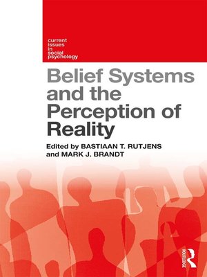 cover image of Belief Systems and the Perception of Reality